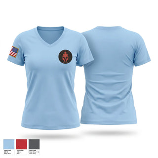 Womens Short Sleeve Vneck Shirt, 30 IS, Air Force, Teamtime, Team time, sublimation, custom sports apparel, team uniforms, spirit wear, spiritwear, sports uniforms, custom shirts, team store, custom team store, fundraiser sports, apparel fundraiser