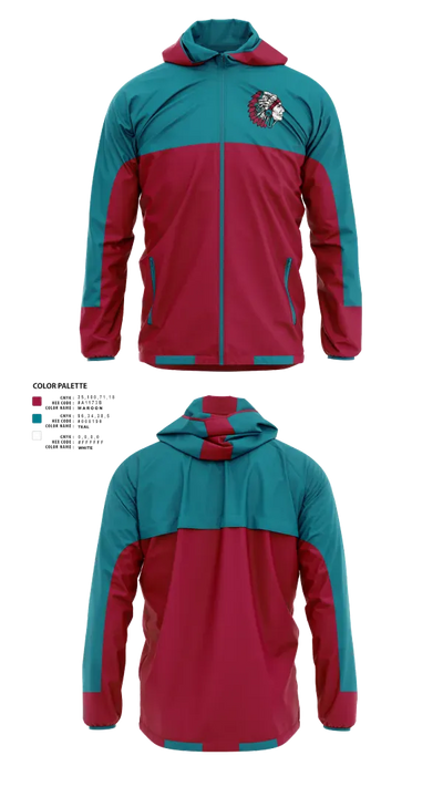 Shiprock High School Softball 65256762 Windbreaker - 1