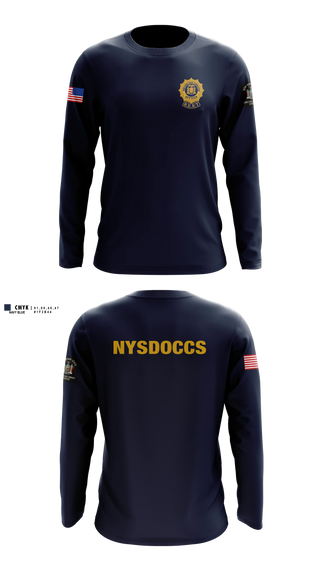 Long Sleeve Performance Shirt, NYSDOCCS, Police, Teamtime, Team time, sublimation, custom sports apparel, team uniforms, spirit wear, spiritwear, sports uniforms, custom shirts, team store, custom team store, fundraiser sports, apparel fundraiser