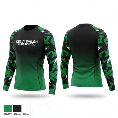 Kelly Walsh High School 49018395 Long Sleeve Performance Shirt 1