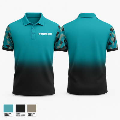 IT STARTS HERE 63993273 Short Sleeve Performance Polo - 1