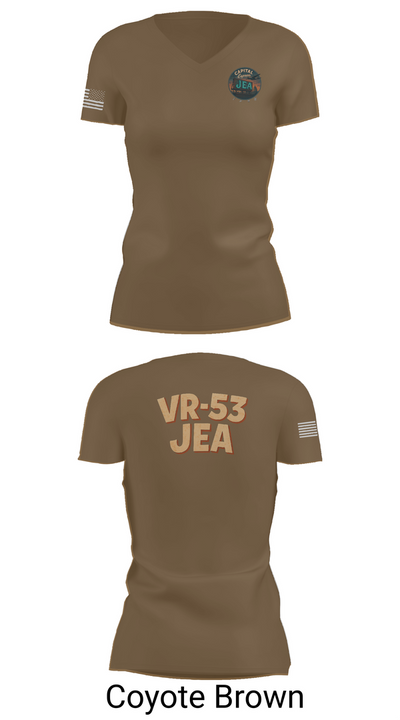 VR-53 68911207 Women's Short Sleeve V-neck Shirt - 8