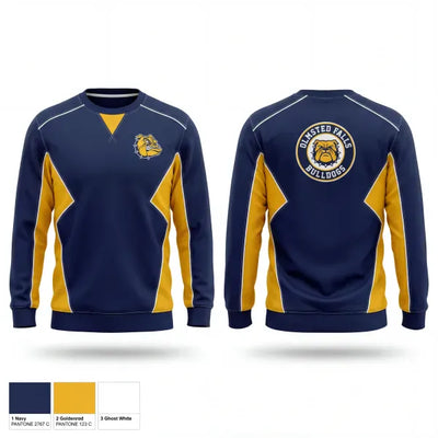 Olmsted Falls Bulldogs 23470087 Crew Neck Sweatshirt - 1