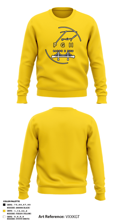 Twirl PGH 8143457 Crew Neck Sweatshirt - 7