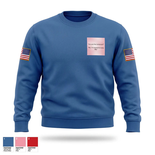 Crew Neck Sweatshirt, Angleton Area Emergency Medical Corps, EMS/EMT, Teamtime, Team time, sublimation, custom sports apparel, team uniforms, spirit wear, spiritwear, sports uniforms, custom shirts, team store, custom team store, fundraiser sports, apparel fundraiser