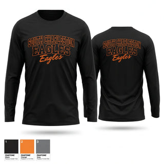 Long Sleeve Performance Shirt, South Charleston Eagles, Cheer, Teamtime, Team time, sublimation, custom sports apparel, team uniforms, spirit wear, spiritwear, sports uniforms, custom shirts, team store, custom team store, fundraiser sports, apparel fundraiser