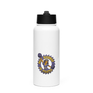 Pac Hwy Lady Jr Pirates 36651758 Stainless Steel Water Bottle with a Straw Lid