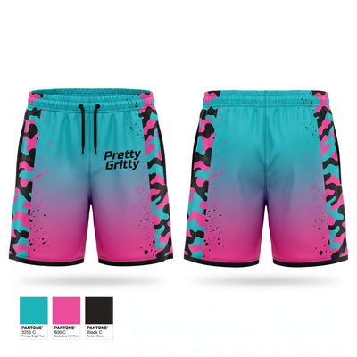 Pretty Gritty Athletic Shorts With Pockets - 1