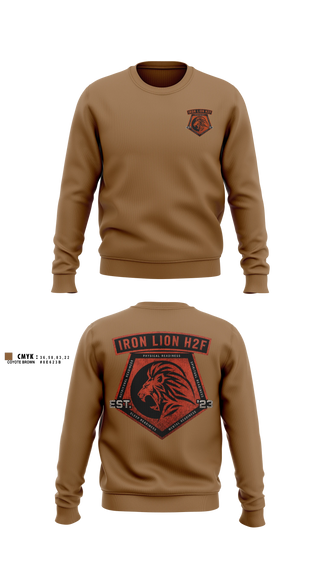 Crew Neck Sweatshirt, 35th CSB H2F, Army, Teamtime, Team time, sublimation, custom sports apparel, team uniforms, spirit wear, spiritwear, sports uniforms, custom shirts, team store, custom team store, fundraiser sports, apparel fundraiser