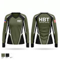 HBT Women's Long Sleeve V-neck Shirt - 1
