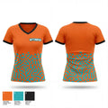 Notorious 56142270 Women's Short Sleeve V-neck Shirt - 1