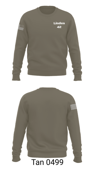 Crew Neck Sweatshirt, Linden 42, Police, Teamtime, Team time, sublimation, custom sports apparel, team uniforms, spirit wear, spiritwear, sports uniforms, custom shirts, team store, custom team store, fundraiser sports, apparel fundraiser