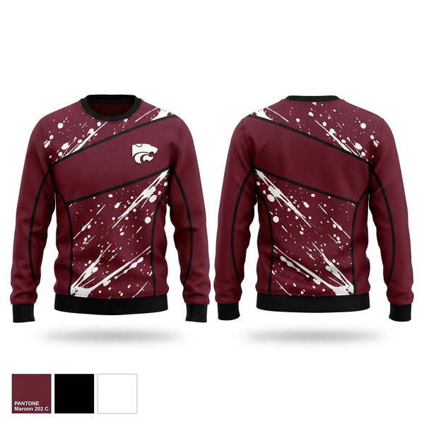 Crew Neck Sweatshirt, Whitehouse Wildcats, , Teamtime, Team time, sublimation, custom sports apparel, team uniforms, spirit wear, spiritwear, sports uniforms, custom shirts, team store, custom team store, fundraiser sports, apparel fundraiser