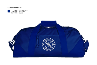 Duffle Bag, South Salem fire department, Fire Department, Teamtime, Team time, sublimation, custom sports apparel, team uniforms, spirit wear, spiritwear, sports uniforms, custom shirts, team store, custom team store, fundraiser sports, apparel fundraiser