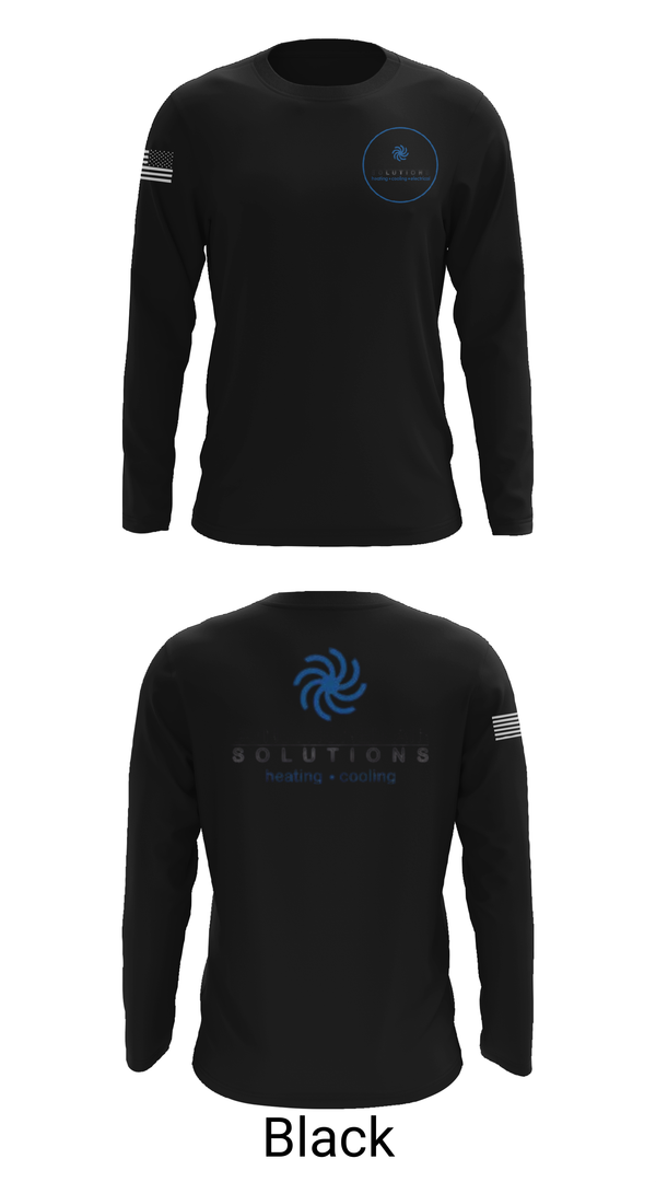 Long Sleeve Performance Shirt, Conditioned Air Solutions, , Teamtime, Team time, sublimation, custom sports apparel, team uniforms, spirit wear, spiritwear, sports uniforms, custom shirts, team store, custom team store, fundraiser sports, apparel fundraiser