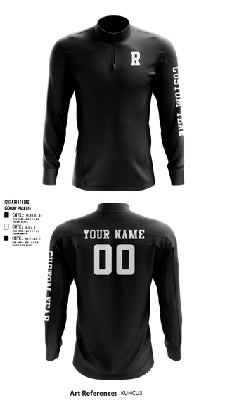 Quarter Zip Jacket, Team Rollin, Softball, Teamtime, Team time, sublimation, custom sports apparel, team uniforms, spirit wear, spiritwear, sports uniforms, custom shirts, team store, custom team store, fundraiser sports, apparel fundraiser