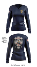 PFD 30197599 Women's Long Sleeve V-neck Shirt - 17