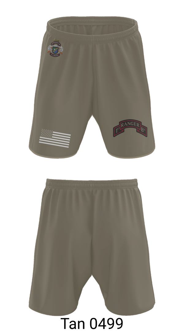 Athletic Shorts With Pockets, 1/75 Ranger Battalion, Army, Teamtime, Team time, sublimation, custom sports apparel, team uniforms, spirit wear, spiritwear, sports uniforms, custom shirts, team store, custom team store, fundraiser sports, apparel fundraiser