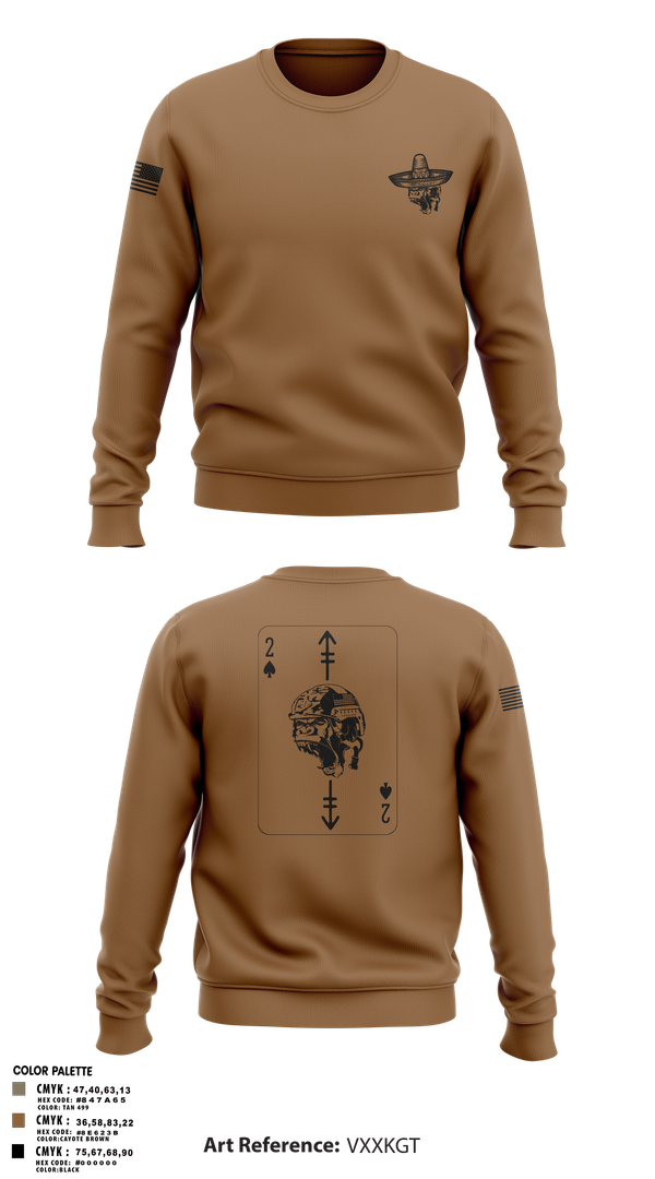 Crew Neck Sweatshirt, Savages, Army, Teamtime, Team time, sublimation, custom sports apparel, team uniforms, spirit wear, spiritwear, sports uniforms, custom shirts, team store, custom team store, fundraiser sports, apparel fundraiser