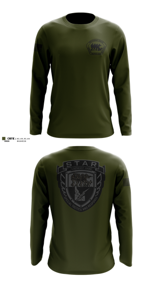 Long Sleeve Performance Shirt, STAR Team, Police, Teamtime, Team time, sublimation, custom sports apparel, team uniforms, spirit wear, spiritwear, sports uniforms, custom shirts, team store, custom team store, fundraiser sports, apparel fundraiser