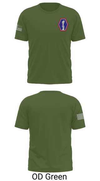 Old School Cotton Feel Shirt, 100 Battalion 442 Infantry, Army, Teamtime, Team time, sublimation, custom sports apparel, team uniforms, spirit wear, spiritwear, sports uniforms, custom shirts, team store, custom team store, fundraiser sports, apparel fundraiser