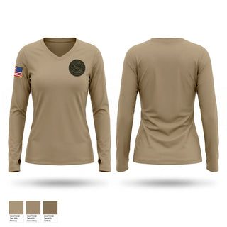 Womens Long Sleeve Vneck Shirt, RRT, Police, Teamtime, Team time, sublimation, custom sports apparel, team uniforms, spirit wear, spiritwear, sports uniforms, custom shirts, team store, custom team store, fundraiser sports, apparel fundraiser