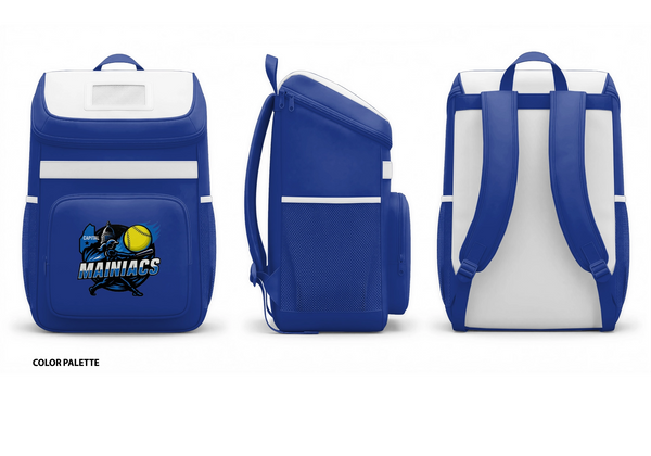 Gear Bag, Capital Area Mainiacs, Softball, Teamtime, Team time, sublimation, custom sports apparel, team uniforms, spirit wear, spiritwear, sports uniforms, custom shirts, team store, custom team store, fundraiser sports, apparel fundraiser