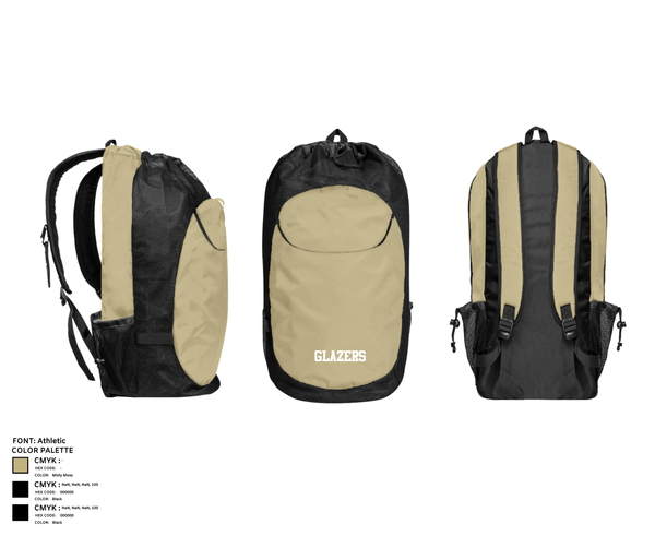 Gear Bag, Glazers, , Teamtime, Team time, sublimation, custom sports apparel, team uniforms, spirit wear, spiritwear, sports uniforms, custom shirts, team store, custom team store, fundraiser sports, apparel fundraiser