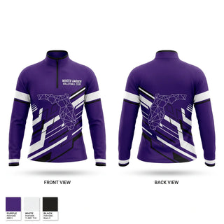 Quarter Zip Jacket, WINTER GARDEN VOLLEYBALL CLUB, Women's Volleyball, Teamtime, Team time, sublimation, custom sports apparel, team uniforms, spirit wear, spiritwear, sports uniforms, custom shirts, team store, custom team store, fundraiser sports, apparel fundraiser