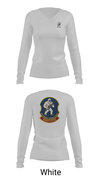 Womens Long Sleeve Vneck Shirt, Medical Readiness Flight, Air Force, Teamtime, Team time, sublimation, custom sports apparel, team uniforms, spirit wear, spiritwear, sports uniforms, custom shirts, team store, custom team store, fundraiser sports, apparel fundraiser