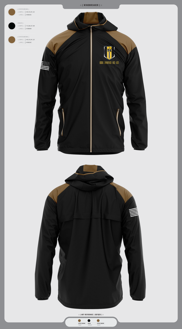 Windbreaker, HHC 368th EN BN, , Teamtime, Team time, sublimation, custom sports apparel, team uniforms, spirit wear, spiritwear, sports uniforms, custom shirts, team store, custom team store, fundraiser sports, apparel fundraiser