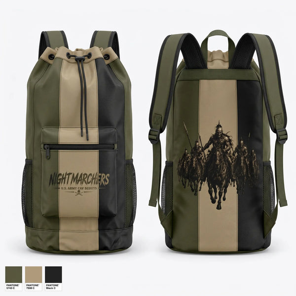 Gear Bag, 3rd platoon Nightmarchers, Army, Teamtime, Team time, sublimation, custom sports apparel, team uniforms, spirit wear, spiritwear, sports uniforms, custom shirts, team store, custom team store, fundraiser sports, apparel fundraiser