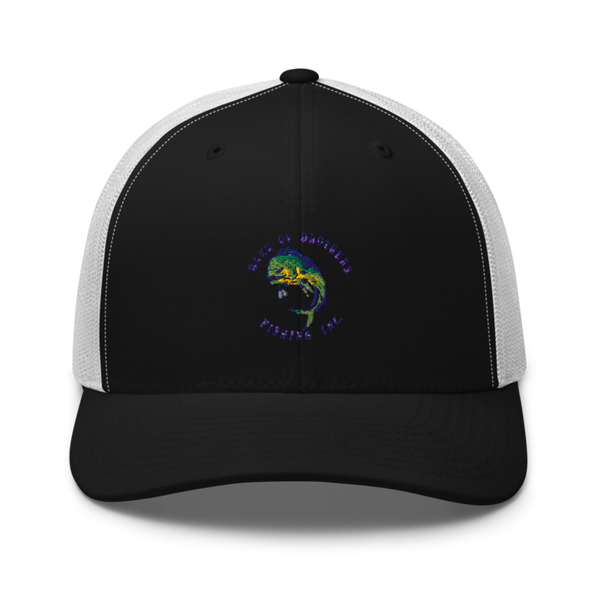 Band of Brothers Fishing 12640804 Retro Trucker Hat | Yupoong 6606