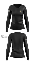 TC BOATS Women's Long Sleeve V-neck Shirt - 100