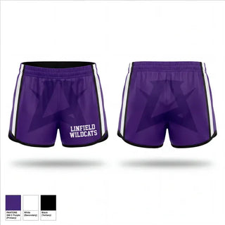 Womens Shorts, Linfield Wildcats, , Teamtime, Team time, sublimation, custom sports apparel, team uniforms, spirit wear, spiritwear, sports uniforms, custom shirts, team store, custom team store, fundraiser sports, apparel fundraiser