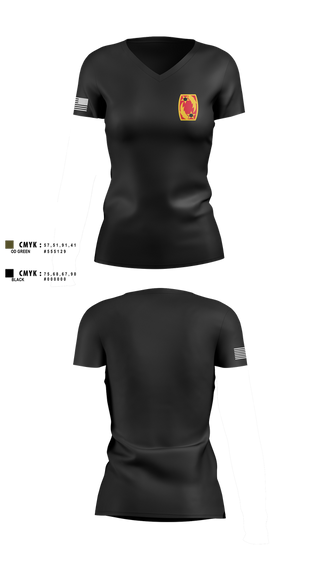 Womens Short Sleeve Vneck Shirt, 69th ADA, Army, Teamtime, Team time, sublimation, custom sports apparel, team uniforms, spirit wear, spiritwear, sports uniforms, custom shirts, team store, custom team store, fundraiser sports, apparel fundraiser