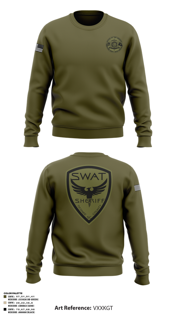 Crew Neck Sweatshirt, , Police, Teamtime, Team time, sublimation, custom sports apparel, team uniforms, spirit wear, spiritwear, sports uniforms, custom shirts, team store, custom team store, fundraiser sports, apparel fundraiser