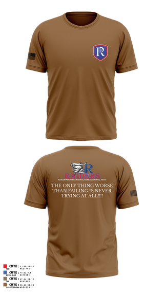 Short Sleeve Performance Shirt, RICS Raiders, Army, Teamtime, Team time, sublimation, custom sports apparel, team uniforms, spirit wear, spiritwear, sports uniforms, custom shirts, team store, custom team store, fundraiser sports, apparel fundraiser