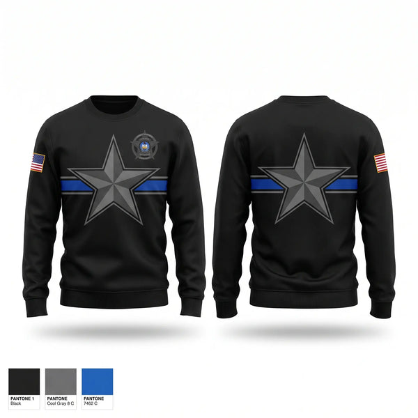 Crew Neck Sweatshirt, SUMMIT TOWNSHIP POLICE DEPARTMENT, Police, Teamtime, Team time, sublimation, custom sports apparel, team uniforms, spirit wear, spiritwear, sports uniforms, custom shirts, team store, custom team store, fundraiser sports, apparel fundraiser