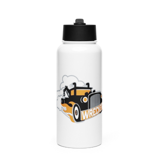 Weatherly Wreckers Cross Country 59450134 Stainless Steel Water Bottle with a Straw Lid
