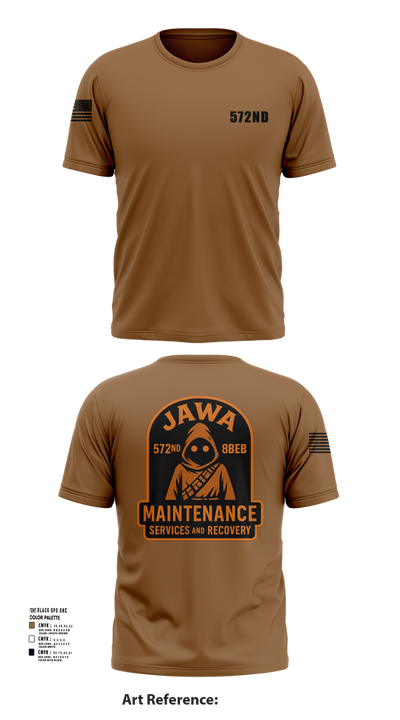 572nd 81334330 Short Sleeve Performance Shirt - 101