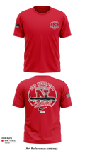 USS Nebraska 45293646 Short Sleeve Performance Shirt - 11