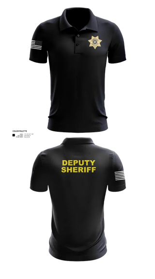 Short Sleeve Performance Polo, Huntingdon County Sheriff’s Office, Police, Teamtime, Team time, sublimation, custom sports apparel, team uniforms, spirit wear, spiritwear, sports uniforms, custom shirts, team store, custom team store, fundraiser sports, apparel fundraiser