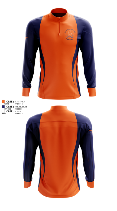 Southern Lee Gymnastics 82604514 Quarter Zip Jacket - 1