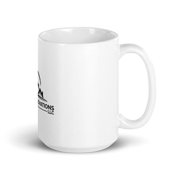 Pierce Renovations LLC 30860795 White Glossy Mug - Medium