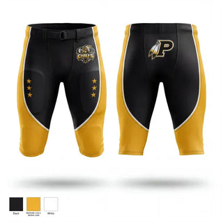 Integrated Football Pants, Pittsburgh Chiefs, , Teamtime, Team time, sublimation, custom sports apparel, team uniforms, spirit wear, spiritwear, sports uniforms, custom shirts, team store, custom team store, fundraiser sports, apparel fundraiser