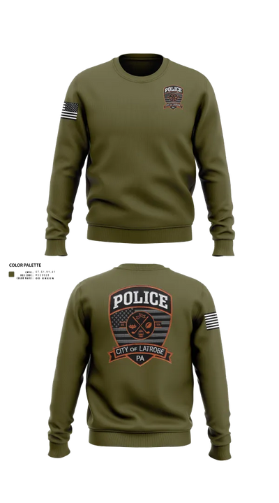 City of Latrobe 96870141 Crew Neck Sweatshirt - 23