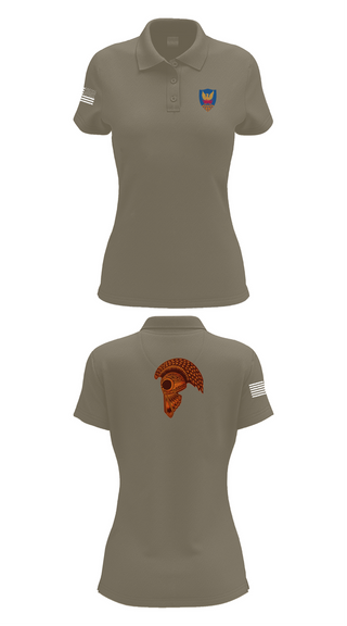 Womens Short Sleeve Performance Polo, HHC, 311th (T)SC, , Teamtime, Team time, sublimation, custom sports apparel, team uniforms, spirit wear, spiritwear, sports uniforms, custom shirts, team store, custom team store, fundraiser sports, apparel fundraiser