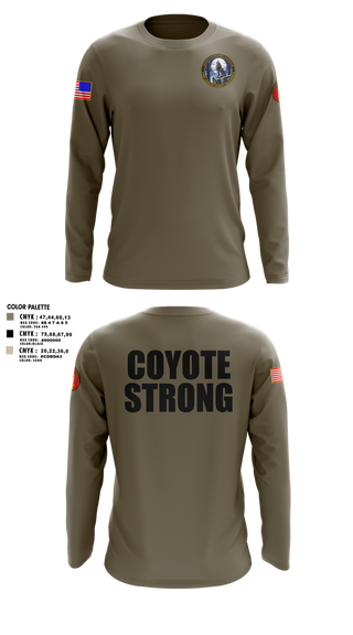 Long Sleeve Performance Shirt, FHL Garrison 2, , Teamtime, Team time, sublimation, custom sports apparel, team uniforms, spirit wear, spiritwear, sports uniforms, custom shirts, team store, custom team store, fundraiser sports, apparel fundraiser