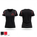 Tioga Warrior Battalion 26293995 Women's Short Sleeve V-neck Shirt - 1